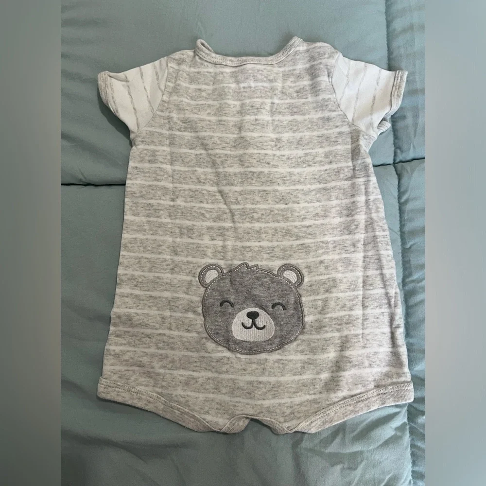 Carter's Baby Boys' Bear Pocket Creeper 6 Months